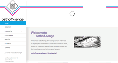Desktop Screenshot of osthoff-senge.com